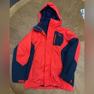 Boys north face winter jacket